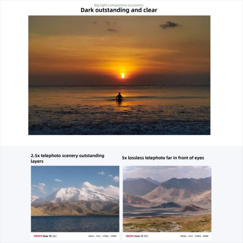 Xiaomi Redmi Note 15 Pro+ 5G, 16 Go + 512 Go, 6,83 pouces, Xiaomi HyperOS 2, Snapdragon 7s Gen 4 Octa Core, Réseau : 5G, NFC (Violet) SX469P1457-024